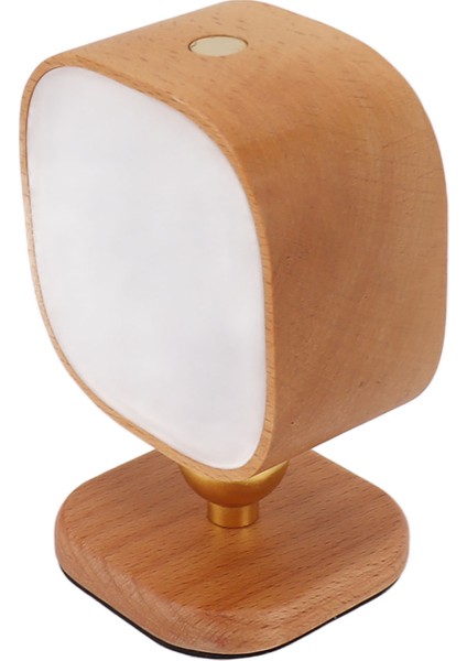 Ahşap Manyetik Duvar Lambası Taşınabilir Başucu Kare Gece Lambası Kısılabilir Duvara Monte Gece Lambası Dişbudak Ağacı (Yurt Dışından) fırsatları