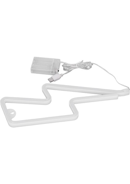 LED Neon Tabela Işık Gece Dekoratif Lamba USB Pil Duvar Dekoru Oda Dekorasyonları Mavi Işık (Yurt Dışından) indirimleri