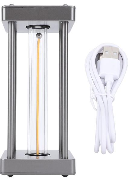 Masa Lambası Taşınabilir USB Şarj Dokunmatik Kontrol Ortam Işığı Dekoratif Gece Lambası Ev Yatak Odası Kamp Için (Yurt Dışından)