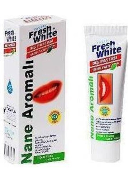 Nane Aromalı Diş Temizleyici Pastalar, 2'li Paket, Ferah ve Güzel Gülüş, 11+ Yaş