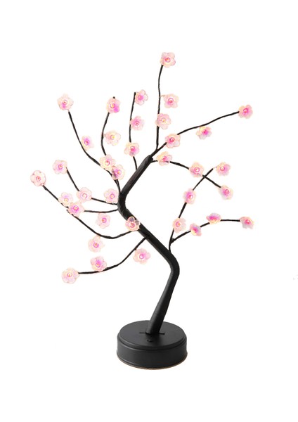 Ağaç Lambası LED Uzaktan Kumanda Dıy Yapay Ağaç Gece Lambası (Yurt Dışından)