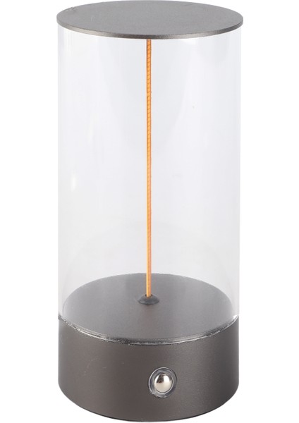 Yatak Başı Gece Lambası Dokunmatik Kısılabilir USB Şarj Minimalist LED Masa Lambası Yatak Odası Gece Sehpası S (Yurt Dışından)