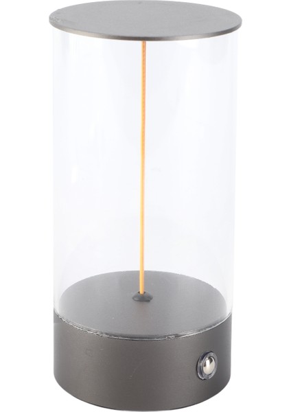 Yatak Başı Gece Lambası Dokunmatik Kısılabilir USB Şarj Minimalist LED Masa Lambası Yatak Odası Gece Sehpası S (Yurt Dışından)