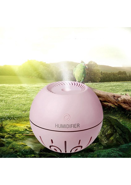 Mini Top Şeklinde LED Gece Lambası USB Şarjlı Hava Nemlendirici Elektrikli Sis Üreticisi Nemlendiriciler Pembe (Yurt Dışından) indirimleri