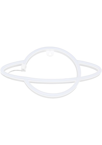 Planet Neon Lamba LED Neon Tabela Yatak Odası Çocuk Odası Oturma Odası Dekor USB Pil ile Çalışan Pembe Işık Mavi Işık (Yurt Dışından)