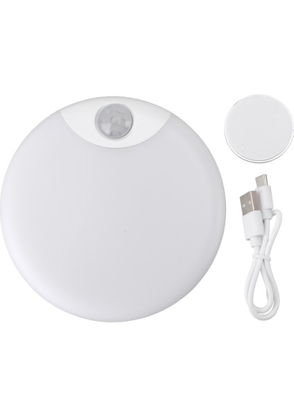 Hareket Sensörlü Gece Lambası Göz Bakımı USB Şarjlı Kablosuz LED Manyetik Gece Lambası Dolap Dolap Mutfak Koridor Için (Yurt Dışından)