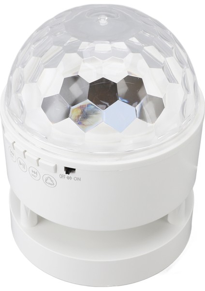 Disko Topu Işık Desteği Bluetooth Müzik Çalma Disko Topu Sahne Parti Işığı Rgb Dj Strobe Işığı 2.95FT Kablo ile 85‑265V (Yurt Dışından) modelleri