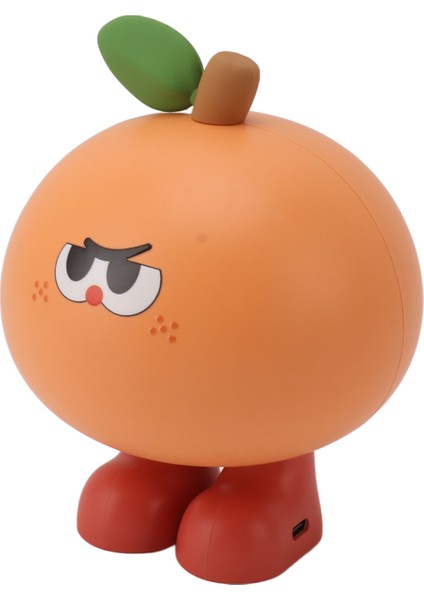 Meyve Silikon Gece Lambası USB Tip C 500MAH 3 Seviye Parlaklık Dokunmatik Düğme Anahtarı Sevimli Silikon Gece Lambası Yatak Odası Turuncu (Yurt Dışından) modelleri