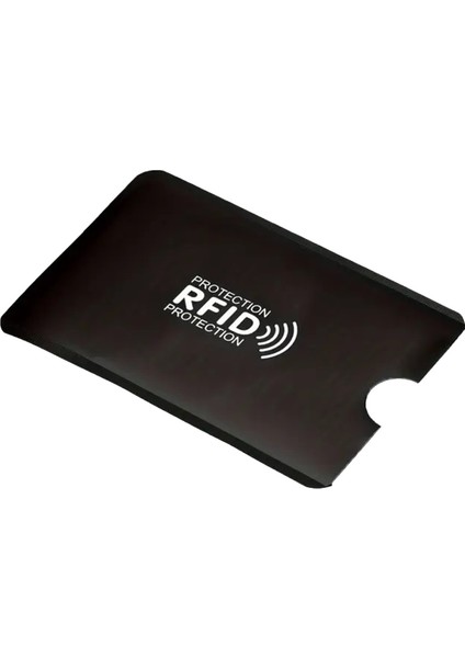 Kredi Kartı Kart Manyetik Koruma Kabı Siyah - Hırsızlığa Karşı - 2 Adet modelleri