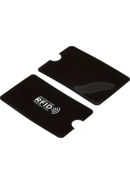 Kredi Kartı Kart Manyetik Koruma Kabı Siyah - Hırsızlığa Karşı - 2 Adet fırsatları