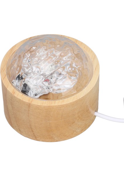 Su Dalgası Lambası Uzaktan Kumanda Dinamik Dönen Rgb 16 Renk Ayarlanabilir Parlaklık Orijinal Ahşap Taban Okyanus Dalgası Işık Oturma Odası Çalışma Odası Için (Yurt Dışından) fiyatları
