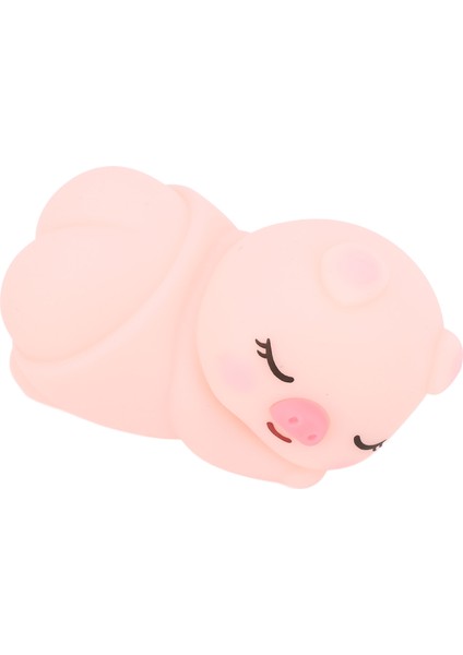 Piggy Gece Lambası USB Şarjlı Renk Değiştiren Yumuşak Silikon Başucu Lambası Sevimli Şekilli Masa Lambası Yatak Odası Için (Yurt Dışından) fiyatları