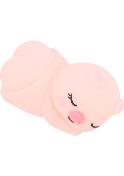 Piggy Gece Lambası USB Şarjlı Renk Değiştiren Yumuşak Silikon Başucu Lambası Sevimli Şekilli Masa Lambası Yatak Odası Için (Yurt Dışından) indirimleri