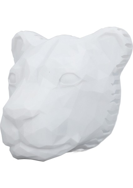 3D Duvar Lambası Aslan Tarzı Beyaz Işık Şık Görünüm Duvar Ortam Lambası Giriş Merdiven Koridor Balkon Avlu Için Dekorasyon Lambası (Yurt Dışından)