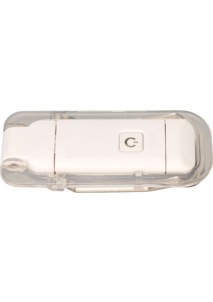 Klipsli Okuma Işığı Katlanabilir Döndürülebilir Tasarım USB Şarjlı Yumuşak LED Işık Klipsli Kitap Işığı Yatak Seyahat Ofis (Yurt Dışından)