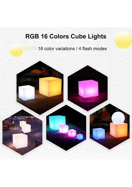 Uzaktan Kumandalı USB Şarjlı Masa Lambası ile Küp Işıklar Çocuklar Için Oyuncaklar Hediye (Yurt Dışından) fiyatları