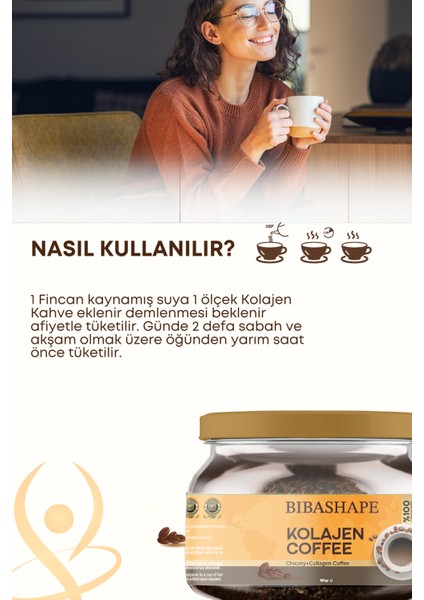 Hindiba Kolajen Kahvesi 1 Aylık (60 Kullanım) Net 150 gr modelleri