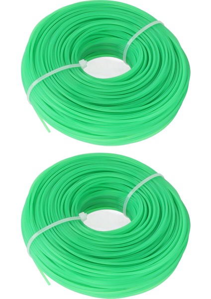 2 Adet Çim Biçme Makinesi Misinası Makarası Naylon Bahçe Elektrikli Biçme Makinesi 100 Metre 1.6mm Yeşil (Yurt Dışından) fiyatları