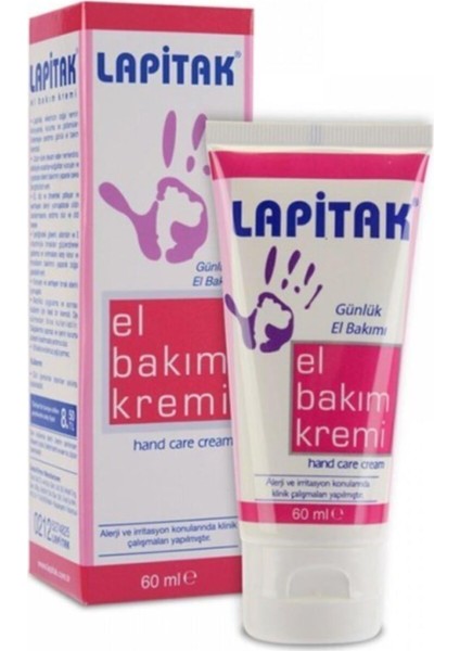 Şeffaf el kremi 60 ml, yumuşak ve pürüzsüz cilt için mükemmel bakım
