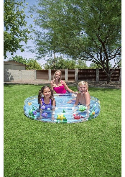 Çok Renkli Desenli 102x25 cm Havuz, Eğlence ve Serinlik İçin Mükemmel Seçenek fiyatları