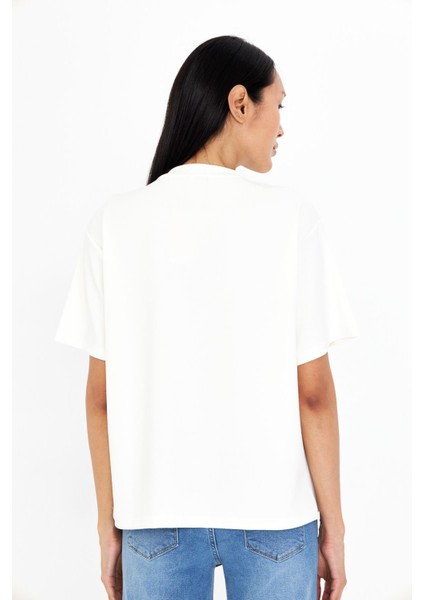 Pasadena Taşlı Nakışlı Bambu T-Shirt fiyatları