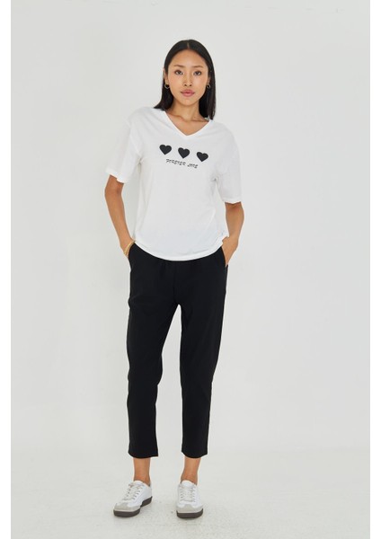 Forever Love Baskılı T-Shirt indirimleri