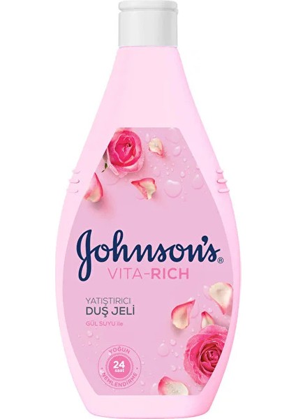 Vita-Rich Duş Jeli - Gül Suyu, Yatıştırıcı - 400 ml
