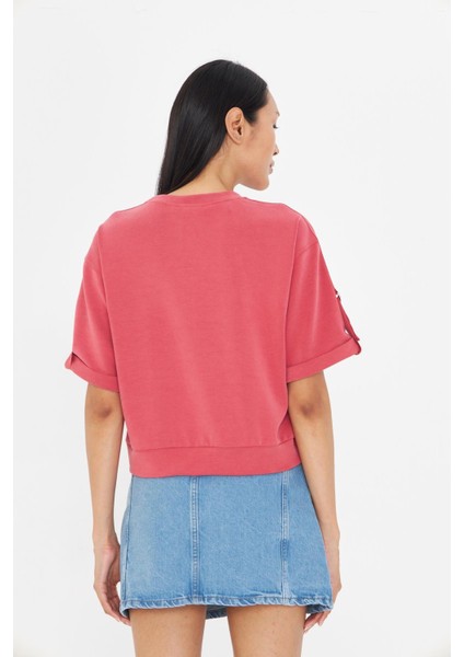 Bisiklet Yaka Duble Kol Modal T-Shirt fırsatları