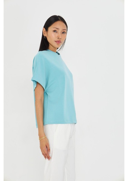Düşük Omuz Modal T-Shirt modelleri