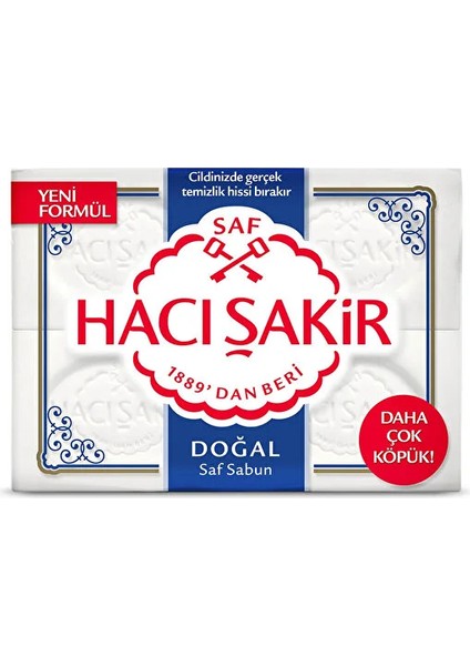 Katı Sabun - Doğal 4'lü -