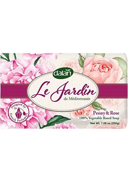 Katı Sabun - Le Jardin Peony & Rose - 200 gr