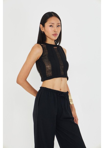 Çizgi Detay Ajur Bluz fırsatları