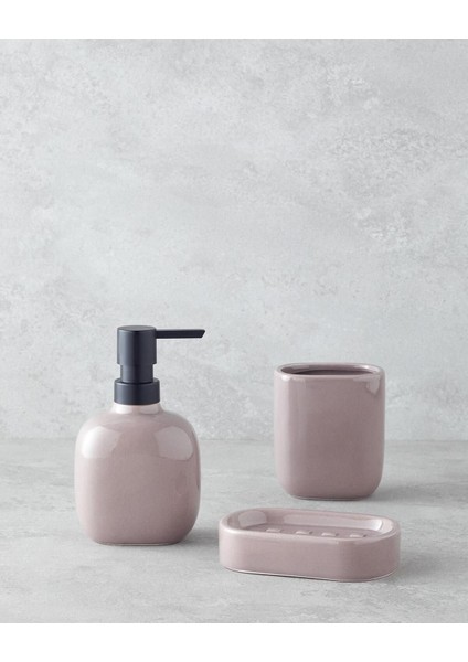 Kahverengi 3'lü Banyo Seti, şık ve kullanışlı ev dekorasyon ürünü