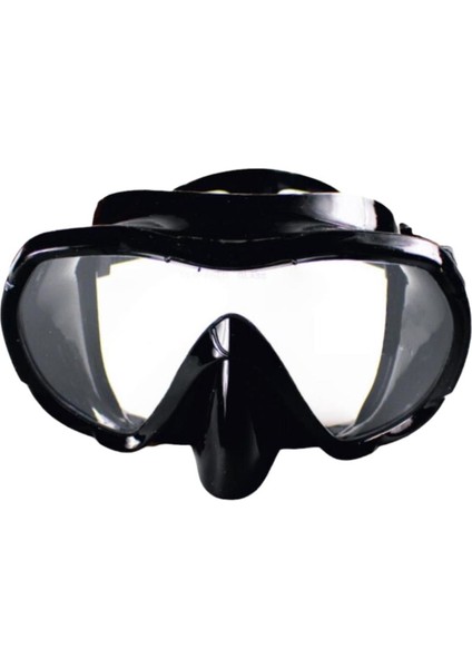 Siyah Silikon Tek Maske Tempered 299