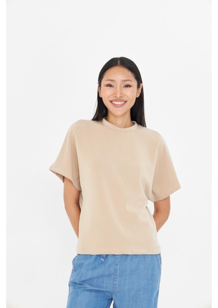 Düşük Omuz Modal T-Shirt indirimleri