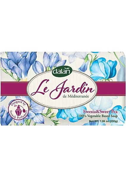 Katı Sabun - Le Jardin Freesia & Sweet Pea - 200 gr