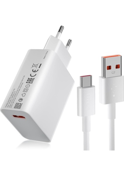Mi 11 Lite ve Mi 11X Için 67W Hızlı Şarj Cihazı – Yüksek Güçlü Pd Teknolojisi