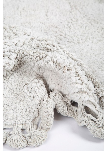 Gri Banyo Paspası Takımı 2'li 40x60 ve 60x90 cm, Orta Yükseklik indirimleri