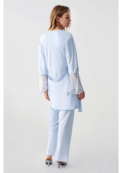 Freshness 322 Kadın Sabahlıklı Pijama Takımı fırsatları