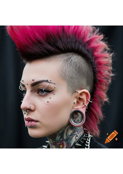 316 L Cerrahi Çelik Şık 10 mm Incili Melek Model Göbek Piercingi Melek Model Piercing
