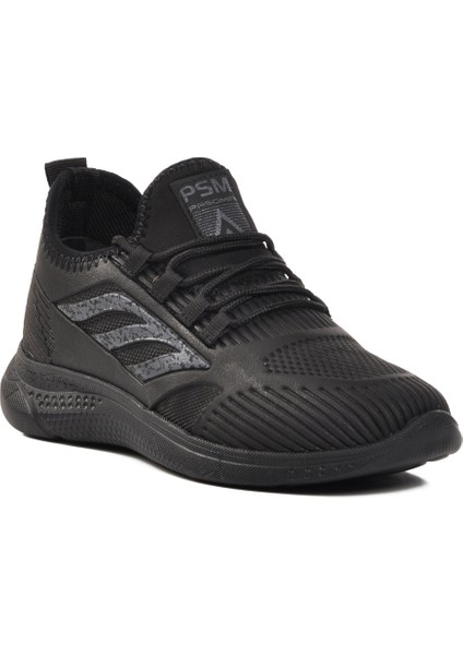 Siyah Siyah Unisex Spor Ayakkabı