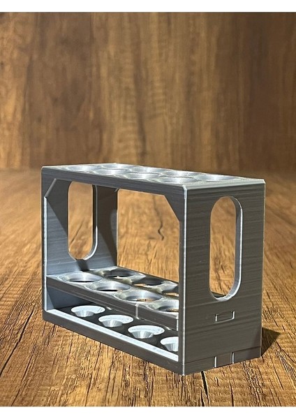 8'li Kan Alma Tüp Standı Tüp Sporu (16 * 100MM Için Uyumlu- Gri) modelleri