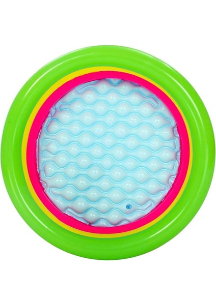 3 Bölmeli Renkli Çocuk Havuzu 70x24 cm, Güvenli ve Dayanıklı, 1+ Yaş, TR modelleri