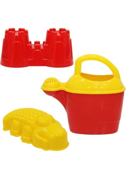 Resimli Sırt Çantalı Plaj Set