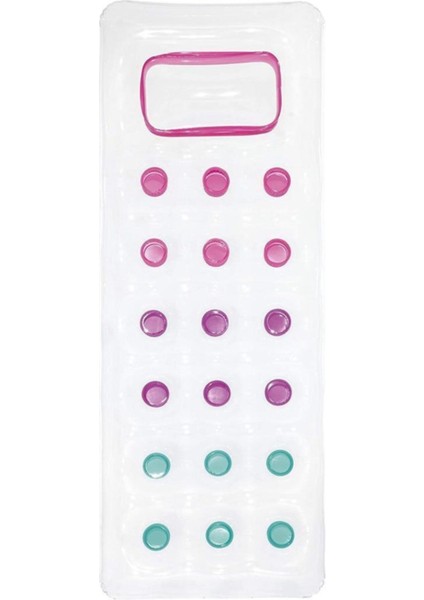 Şeffaf Deniz Yatağı, Bardaklı, 188x71cm, Renkli, Şık ve Rahat Kullanım modelleri