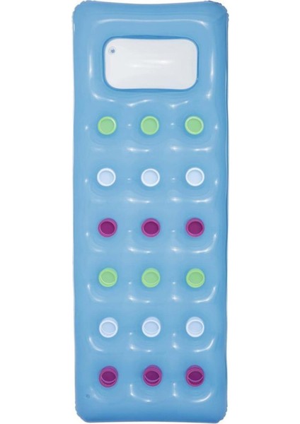 Şeffaf Deniz Yatağı, Bardaklı, 188x71cm, Renkli, Şık ve Rahat Kullanım fırsatları