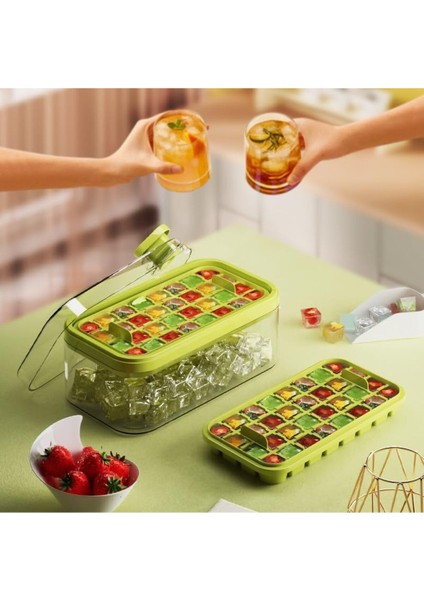 Pratik 32 Yuvalı Buz Kalıbı, 25x14cm, Plastik, Yeni Nesil, Soğuk Buzluk Kalıbı indirimleri