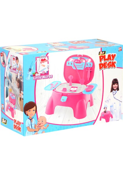 573-BP Lıttle Nurse Oyun Taburesi Doktor Set Kız