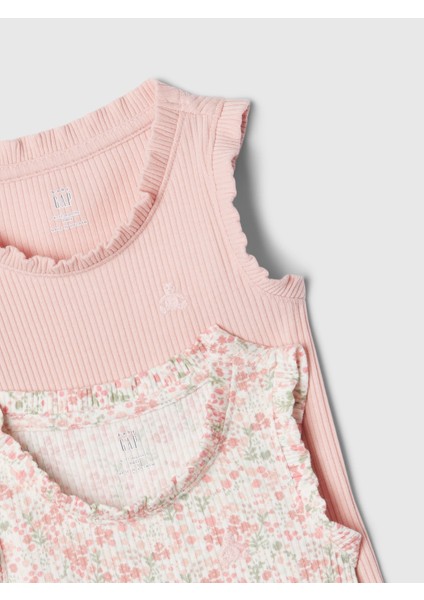 Bebek Pembe First Favorites Fitilli 2'li Bodysuit Seti fiyatları
