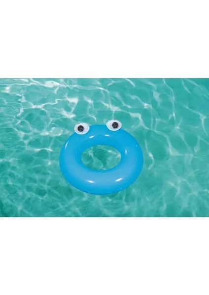 Gözlü simit, 91 cm, 3 renk seçeneği, mavi, şık ve kullanışlı, 3+ yaş için ideal modelleri